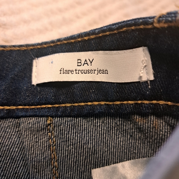 Sam Edelman Bay Flare Trouser Jeans - Picture 4 of 10